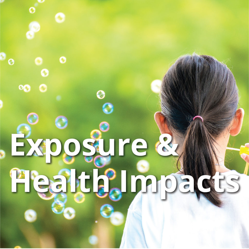 image that says Exposure & Health Impacts, links to this section of carteeh.org