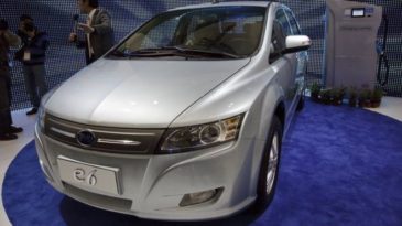 photo of electric car