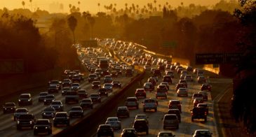 Image: Los Angeles traffic
